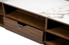 Picture of MERRINA 63" 2-Door 1-Drawer TV Stand with Sintered Stone Top