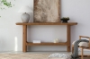 Picture of LUMBER 71" Reclaimed Pine Wood Console Table with Shelf