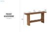 Picture of LUMBER 71" Reclaimed Pine Wood Console Table with Shelf
