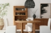 Picture of LUMBER 43.5"x71" Reclaimed Pine Wood Display Storage Cabinet