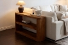 Picture of LUMBER 55" 2-Tier Reclaimed Pine Wood Console Table