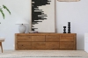 Picture of LUMBER 78.5" 8-Drawer Reclaimed Wood TV Stand