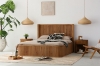 Picture of RILMOND Reclaimed Pine Wood Bed Frame - Queen Size