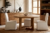 Picture of LUMBER Reclaimed Pine Wood Round Dining Table - D47" 