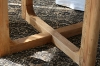 Picture of LUMBER D47"/D59" Reclaimed Pine Wood Round Dining Table 