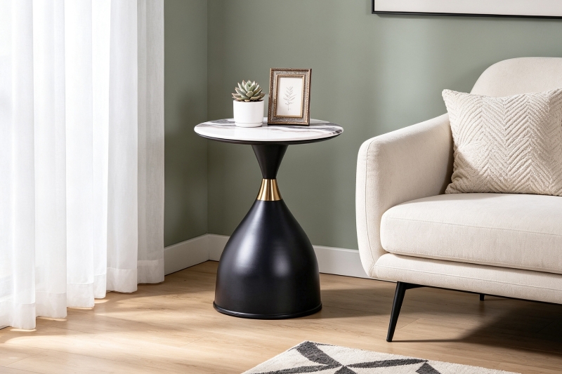 Picture of VALE D50 Sintered Stone Top Side Table