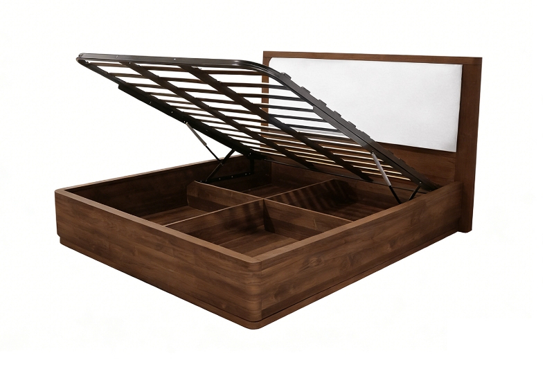Picture of MERRINA Bed Frame with Gas Lift Storage - Eastern King Size