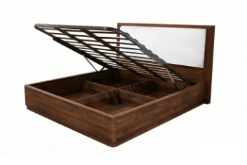 Picture of MERRINA Bed Frame with Gas Lift Storage in Queen/Eastern King Size
