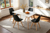 Picture of EFRON 47"/55"/63" 5PC Dining Set (Black)