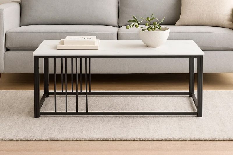 Picture of KEESLEY 47" Sintered Stone Top Coffee Table