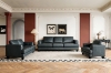 Picture of HUDSON Air Leather Sofa Range - 3+2+1 Sofa Set