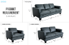 Picture of HUDSON Air Leather Sofa Range - 3+2+1 Sofa Set