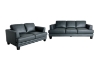 Picture of HUDSON Air Leather Sofa Range - 3+2+1 Sofa Set