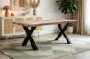 Picture of GALLOP 71" Dining Table with Live Edge (Dark)