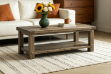 Picture of WESTMINSTER Solid Oak Coffee Table (Walnut)