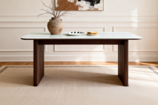Picture of AURELIO Engineered Stone Top Dining Table - 63"