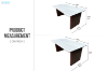Picture of AURELIO Engineered Stone Top Dining Table - 63"