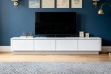 Picture of AVEN 94.5" 4-Drawer Engineered Stone Top TV Stand