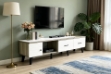 Picture of AVERON 47"-67" Extension Sintered Stone Top TV Stand with 1-Door 2-Drawer