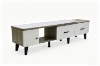 Picture of AVERON 47"-67" Extension Sintered Stone Top TV Stand with 1-Door 2-Drawer