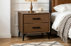 Picture of NORDICA 2-Drawer Nightstand (Brown)