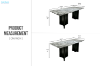 Picture of VAREN 63"/71" Microcrystalline Stone Top Dining Table