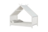 Picture of BLAKE Kids House-Shaped Twin Bed (White Frame with Canvas Canopy)