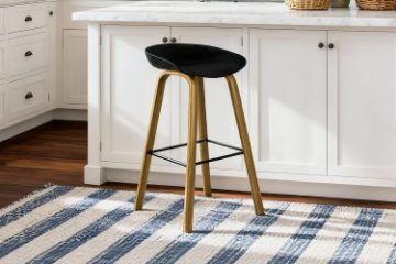 Picture of PURCH H29.5" Barstool Metal Legs (Black) - Single
