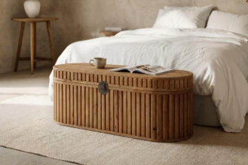 Picture of RILMOND 51" Reclaimed Pine Wood Storage/Blanket Box