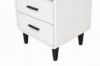 Picture of LINEA 2-Drawer Nightstand with Charging Station (White)