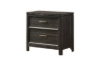 Picture of MONTEREY Genuine Mindi Wood Veneer 2-Drawer Nightstand
