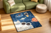 Picture of FABLE 59"x39.5" Cartoon Washable Rug (Space Printed)