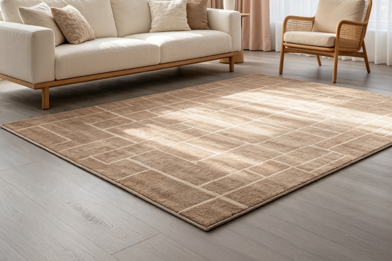 Picture of ORLAN 90.5"x63"/118"x94.5" Rug (Linear Geometric)