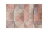 Picture of 398-014 ELEMENT Brilliant Rug (Pink Geometric Print) - 118"x94.5"