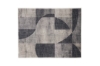 Picture of 398-015 ELEMENT Brilliant Rug (Charcoal Abstract Print) - 90.5"x63"