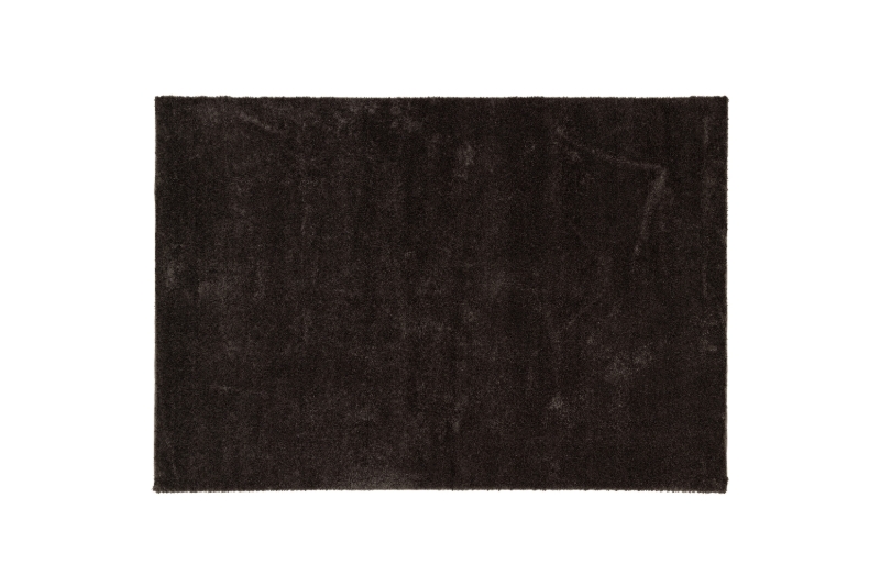 Picture of 398-032 OAKMONT Silky Soft High Pile Shaggy Rug (Charcoal) - 118"x90.5"