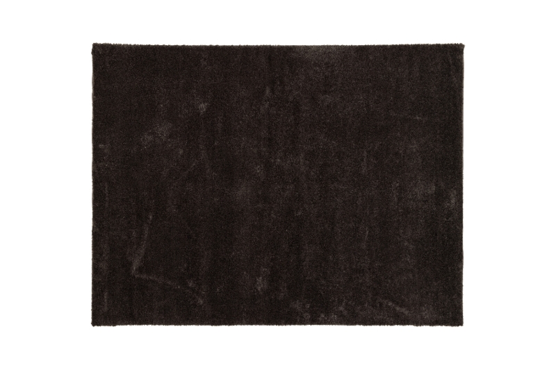 Picture of 398-031 OAKMONT Silky Soft High Pile Shaggy Rug (Charcoal) - 90.5"x63"
