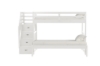 Picture of WILLY Twin-Double Bunk Bed with Storage Staircase (White)