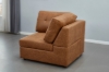 Picture of AUSTEN Fabric Modular Sectional Sofa Range (Brown Gold) - 3PC Combo Set (Armlessx1 + Arm Facing Leftx1 + Arm Facing Rightx1)