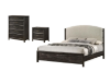 Picture of MONTEREY 3PC/4PC/5PC Genuine Mindi Wood Veneer Bedroom Combo Set in Queen/Eastern King Size