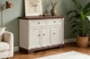 Picture of VANTO 3-Door 2-Drawer Buffet/Storage Cabinet with Charging Station