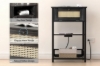 Picture of LATCH 1-Flip Door 2-Shelf Side Table with Dual Power Outlets & USB Ports