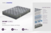 Picture of HOMEY Euro‑Top 7-Zone Mini Springs & Memory Foam Latex Mattress - Queen Size
