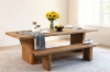 Picture of LUMBER 71" Reclaimed Pine Wood Bench