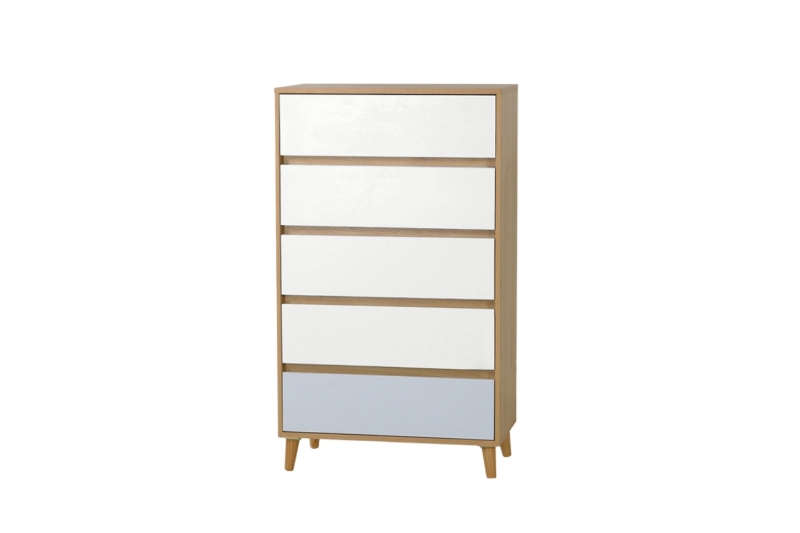 Picture of RENO 5-Drawer Chest (Solid Wood Legs)