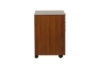 Picture of LUKAN 3-Drawer Mobile File Cabinet (Walnut)