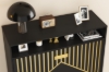 Picture of VANTRA 2 Flip Drawers Shoe Cabinet (Black)