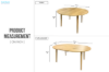Picture of [FLOOR MODEL CLEARANCE] ASHTON 47"-63" Extension Round Dining Table