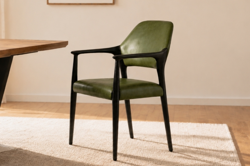 Picture of VOSS Solid Ash Wood Armchair - Each