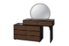 Picture of MARGERY 8-Drawer 39.5"-78.5" Extension Dressing Table with LED Mirror